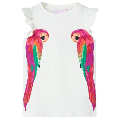 Tricou pentru copii, ecru, 104 GartenMobel Dekor