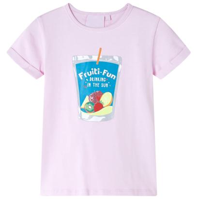 Tricou pentru copii, roz pal, 140 GartenMobel Dekor