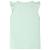 Tricou pentru copii cu mâneci cu volane, verde deschis, 104 GartenMobel Dekor