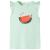 Tricou pentru copii cu mâneci cu volane, verde deschis, 104 GartenMobel Dekor