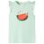 Tricou pentru copii cu mâneci cu volane, verde deschis, 140 GartenMobel Dekor