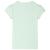 Tricou pentru copii cu mâneci șapcă verde deschis 128 GartenMobel Dekor