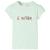 Tricou pentru copii cu mâneci șapcă verde deschis 128 GartenMobel Dekor
