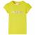 Tricou pentru copii cu mâneci lungi, galben aprins, 104 GartenMobel Dekor