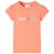 Tricou pentru copii cu mâneci scurte, portocaliu neon, 92 GartenMobel Dekor