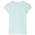 Tricou de copii mâneci tip șapcă, verde mentă, 104 GartenMobel Dekor