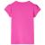 Tricou de copii, mâneci tip șapcă, roz închis, 140 GartenMobel Dekor