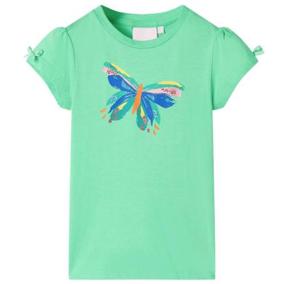 Tricou pentru copii, verde deschis, 104 GartenMobel Dekor