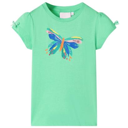 Tricou pentru copii, verde deschis, 116 GartenMobel Dekor