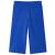 Pantaloni pentru copii cu picioare largi, albastru cobalt, 116 GartenMobel Dekor