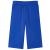 Pantaloni pentru copii cu picioare largi, albastru cobalt, 140 GartenMobel Dekor