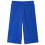 Pantaloni pentru copii cu picioare largi, albastru cobalt, 140 GartenMobel Dekor