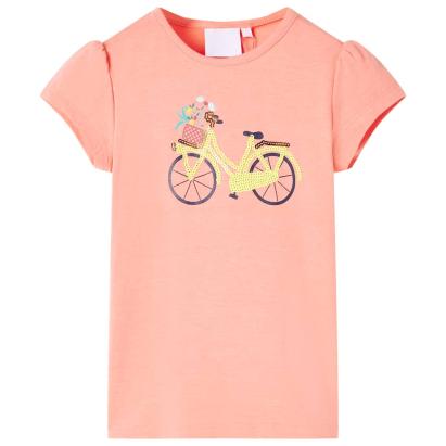 Tricou pentru copii, corai neon, 104 GartenMobel Dekor