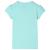 Tricou pentru copii, verde mentă deschis, 116 GartenMobel Dekor