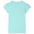 Tricou pentru copii, verde mentă deschis, 128 GartenMobel Dekor