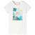 Tricou pentru copii, ecru, 116 GartenMobel Dekor