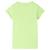 Tricou pentru copii, galben neon, 92 GartenMobel Dekor