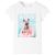 Tricou pentru copii, alb, 128 GartenMobel Dekor