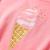 Tricou pentru copii, roz fosforescent, 104 GartenMobel Dekor