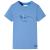 Tricou pentru copii, albastru mediu, 128 GartenMobel Dekor