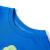 Tricou pentru copii, albastru aprins, 92 GartenMobel Dekor