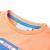 Tricou pentru copii cu mâneci scurte, portocaliu neon, 116 GartenMobel Dekor