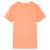 Tricou pentru copii cu mâneci scurte, portocaliu neon, 116 GartenMobel Dekor