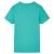 Tricou pentru copii cu mâneci scurte, verde mentă închis, 104 GartenMobel Dekor
