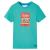 Tricou pentru copii cu mâneci scurte, verde mentă închis, 140 GartenMobel Dekor