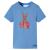 Tricou pentru copii cu mâneci scurte, albastru mediu, 104 GartenMobel Dekor