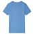 Tricou pentru copii cu mâneci scurte, albastru mediu, 116 GartenMobel Dekor