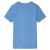 Tricou pentru copii cu mâneci scurte, albastru mediu, 140 GartenMobel Dekor