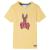 Tricou pentru copii cu mâneci scurte, galben, 116 GartenMobel Dekor