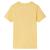 Tricou pentru copii cu mâneci scurte, galben, 116 GartenMobel Dekor