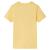 Tricou pentru copii cu mâneci scurte, galben, 140 GartenMobel Dekor