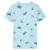Tricou pentru copii, albastru deschis melanj, 92 GartenMobel Dekor
