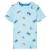 Tricou pentru copii, albastru deschis melanj, 116 GartenMobel Dekor