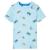 Tricou pentru copii, albastru deschis melanj, 140 GartenMobel Dekor