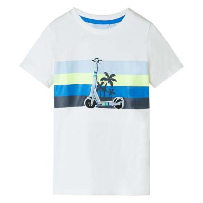 Tricou pentru copii, ecru, 92 GartenMobel Dekor