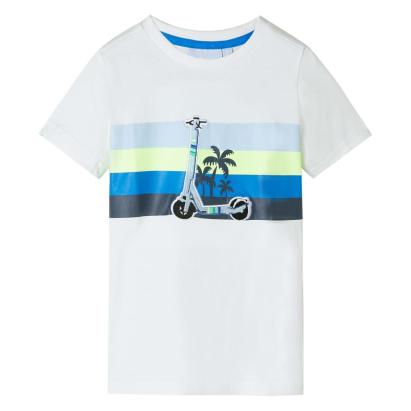 Tricou pentru copii, ecru, 140 GartenMobel Dekor