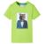 Tricou pentru copii cu mâneci scurte, lime, 104 GartenMobel Dekor