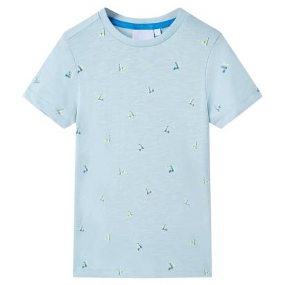 Tricou pentru copii, albastru deschis, 92 GartenMobel Dekor