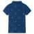 Tricou polo pentru copii, albastru închis, 92 GartenMobel Dekor