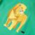 Tricou pentru copii, verde, 104 GartenMobel Dekor