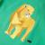 Tricou pentru copii, verde, 128 GartenMobel Dekor
