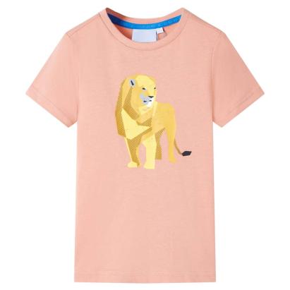 Tricou pentru copii, portocaliu deschis, 140 GartenMobel Dekor