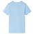 Tricou pentru copii cu mâneci scurte, albastru deschis, 92 GartenMobel Dekor