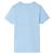 Tricou pentru copii cu mâneci scurte, albastru deschis, 104 GartenMobel Dekor