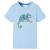 Tricou pentru copii cu mâneci scurte, albastru deschis, 128 GartenMobel Dekor
