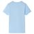 Tricou pentru copii cu mâneci scurte, albastru deschis, 140 GartenMobel Dekor